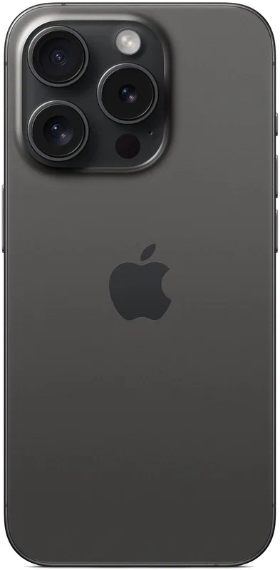 Смартфон Apple iPhone 15 Pro 256 ГБ, Dual: nano SIM + eSIM, черный титан