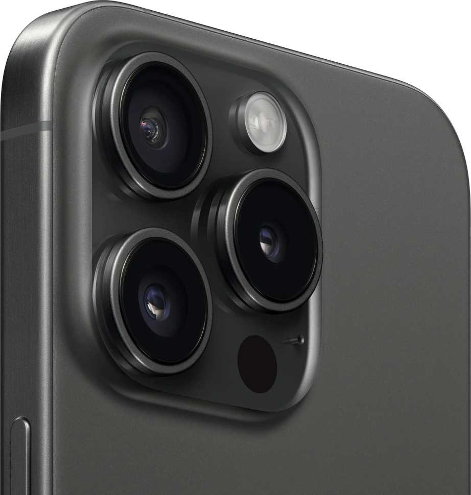 Смартфон Apple iPhone 15 Pro 256 ГБ, Dual: nano SIM + eSIM, черный титан
