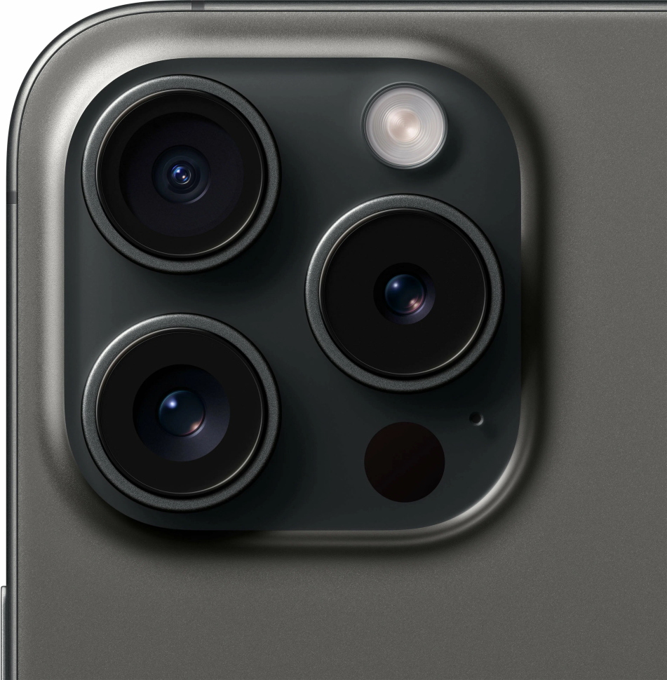 Смартфон Apple iPhone 15 Pro 256 ГБ, Dual: nano SIM + eSIM, черный титан