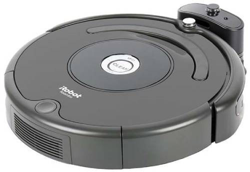 Пылесос iRobot Roomba 676, серый/черный