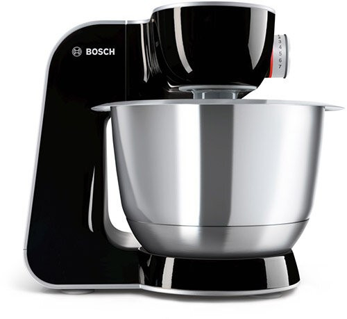 Комбайн Bosch MUM58B00 черный/серебристый