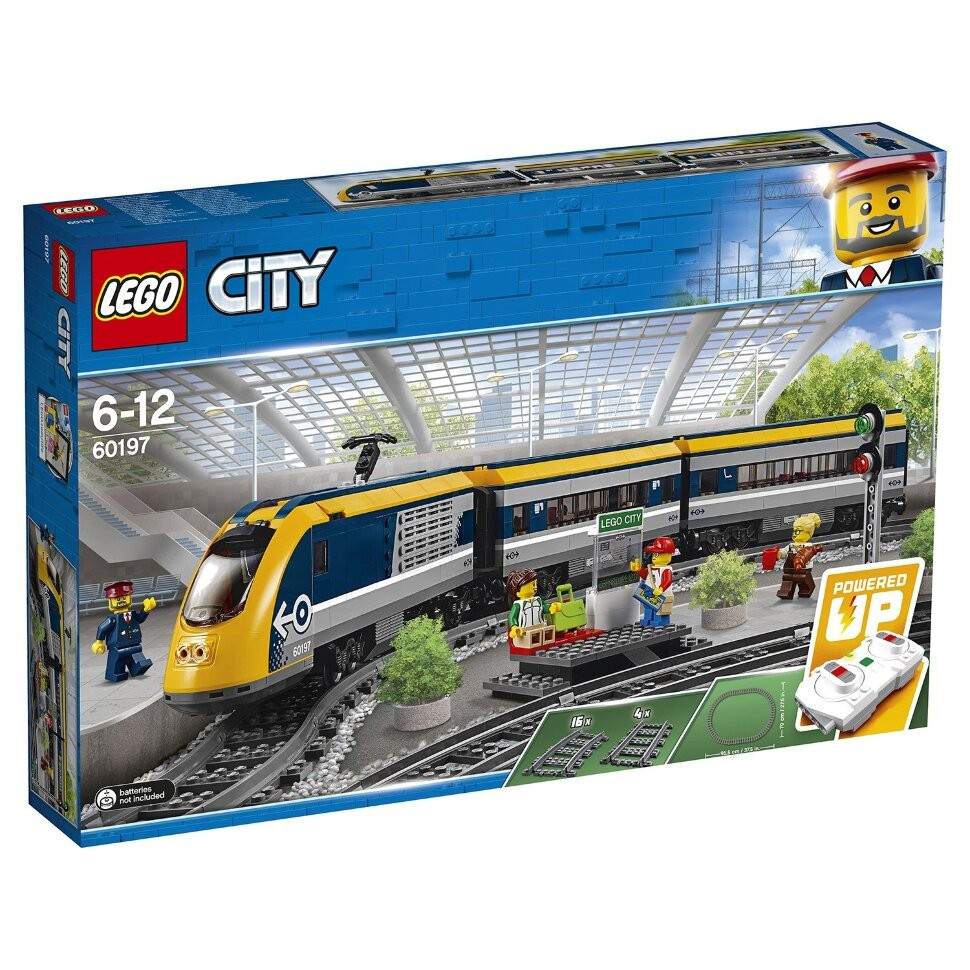 Электромеханический конструктор LEGO City 60197 Пассажирский поезд