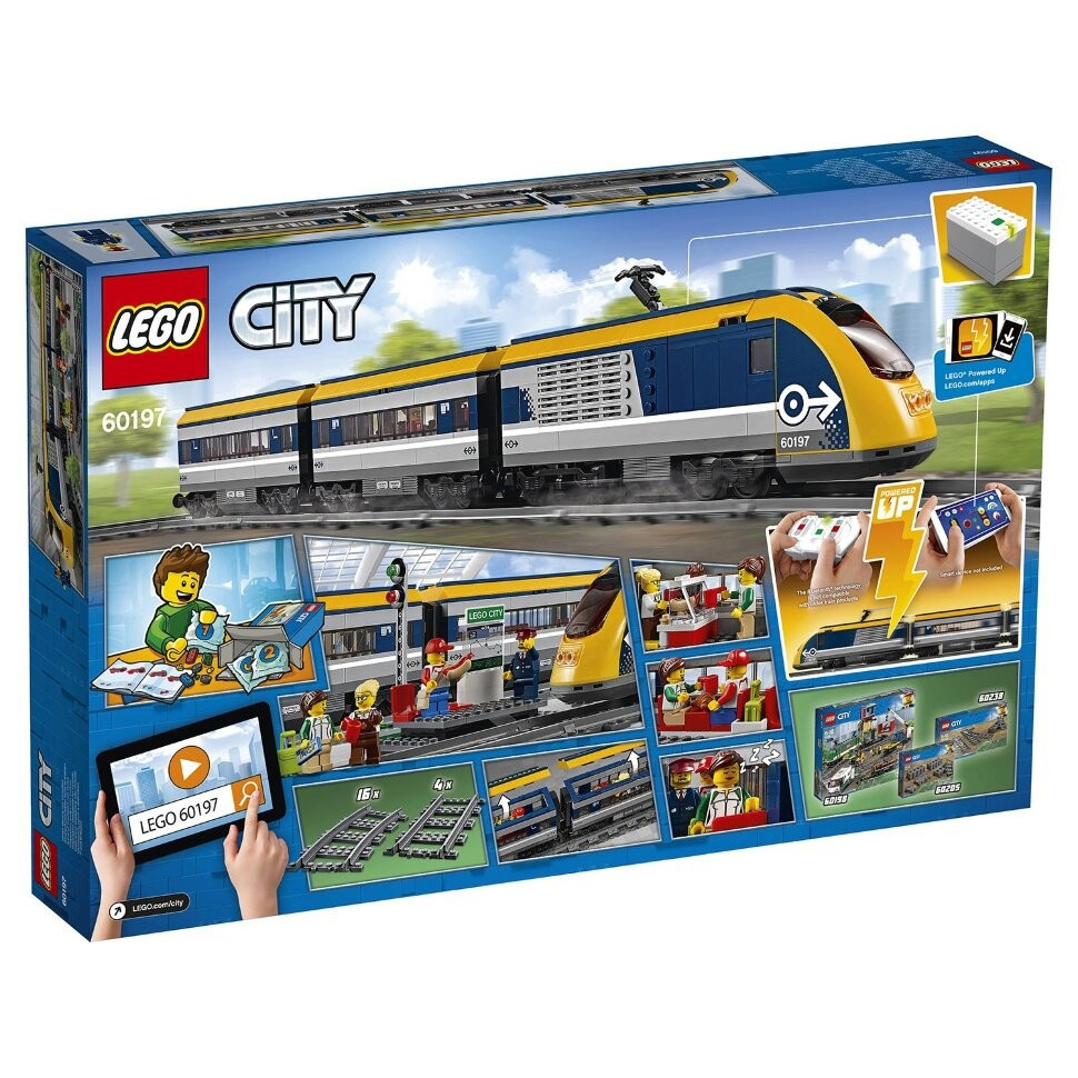 Электромеханический конструктор LEGO City 60197 Пассажирский поезд