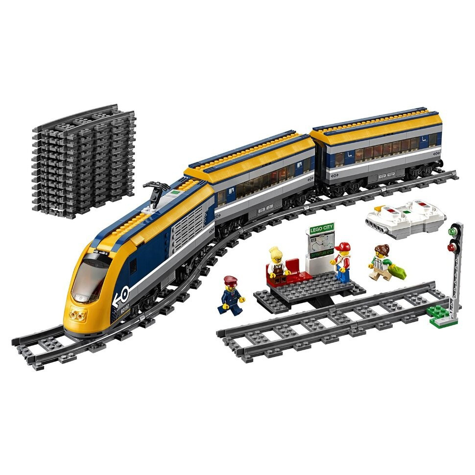 Электромеханический конструктор LEGO City 60197 Пассажирский поезд