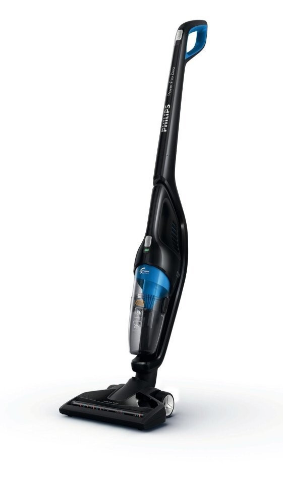 Пылесос Philips FC6163, черный/синий
