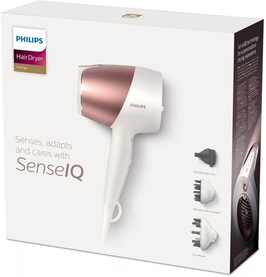 Philips Фен Philips BHD827/00 с технологией SenseIQ