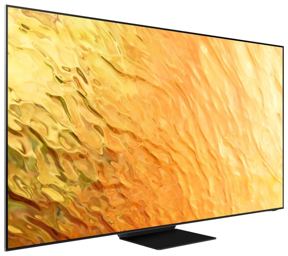 75" Телевизор Samsung QE75QN800BUXCE 2022, черный
