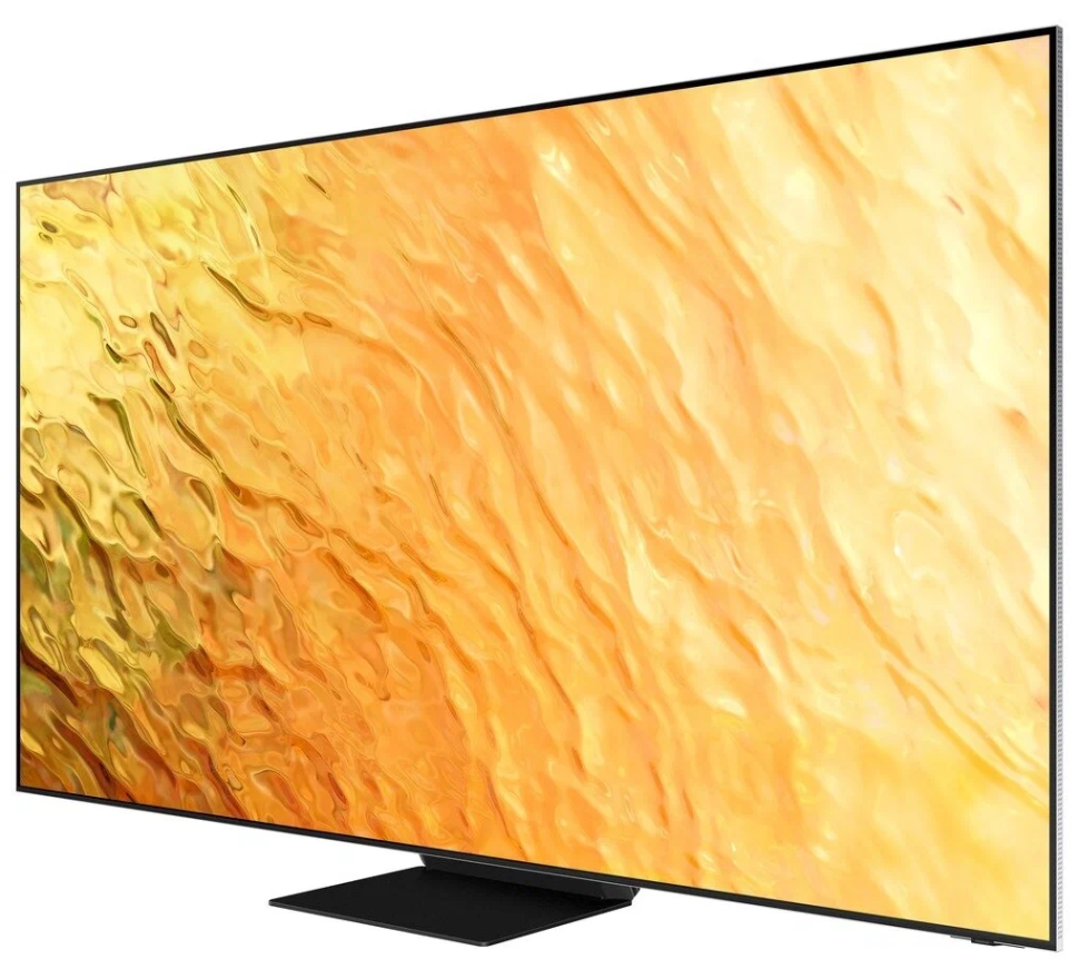 75" Телевизор Samsung QE75QN800BUXCE 2022, черный