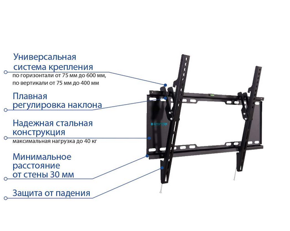 Кронштейн Kromax Ideal 32"-90"