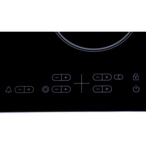 Стеклокерамическая панель Samsung NZ64T3516CK с расширяемой зоной нагрева, Чёрный