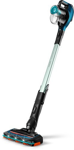 Пылесос Philips FC6728/01 SpeedPro Aqua, матово-синий металлик