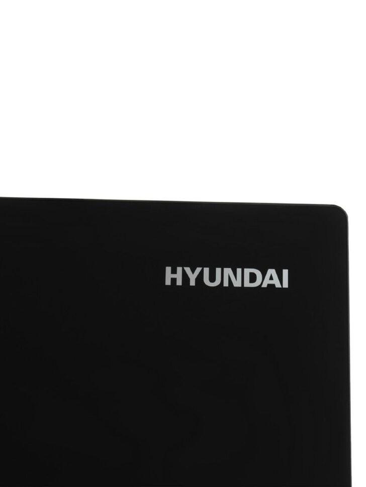 Холодильник Hyundai CS5003F черное стекло
