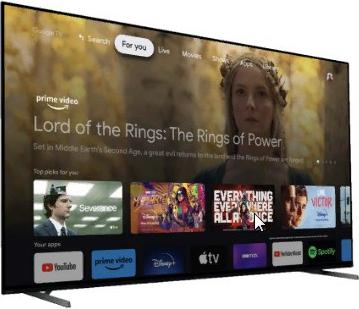 65" телевизор Sony XR-65A80L