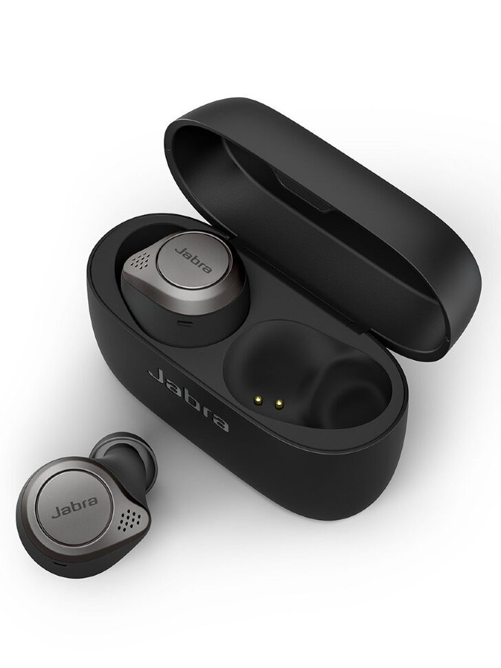 Беспроводные наушники Jabra Elite 75t Titanium Black