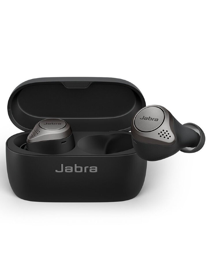 Беспроводные наушники Jabra Elite 75t Titanium Black
