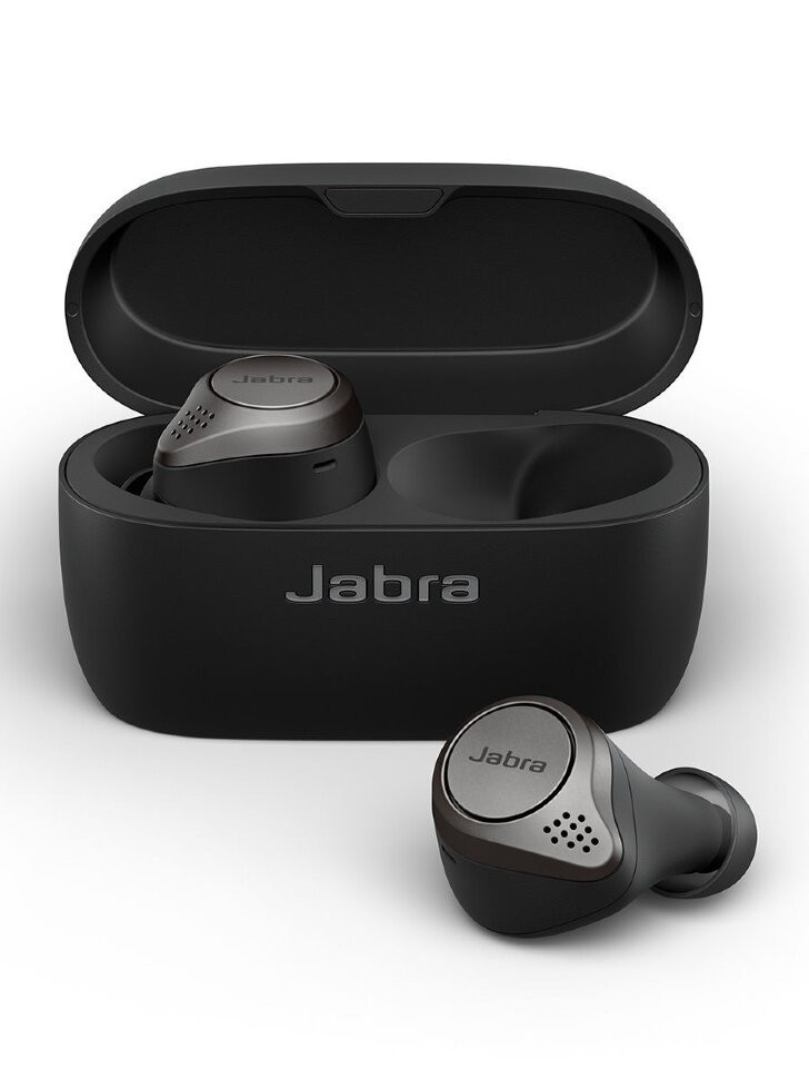 Беспроводные наушники Jabra Elite 75t Titanium Black