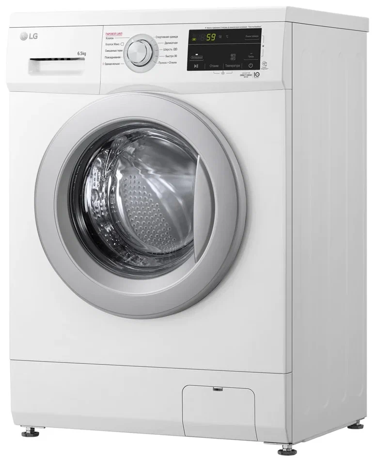 Стиральная машина LG F2J3WS1W, белый/серебристый