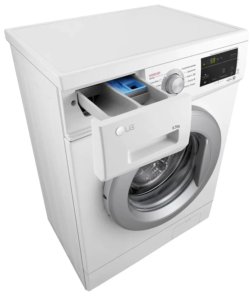 Стиральная машина LG F2J3WS1W, белый/серебристый