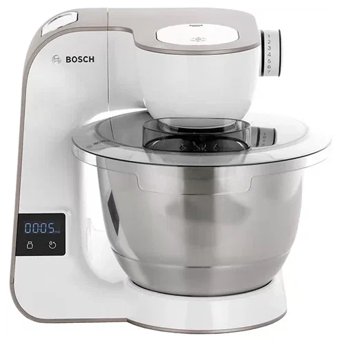 Кухонная машина Bosch MUM5XW10, 1000 Вт, белый/шампань