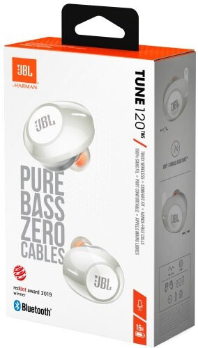 Беспроводные наушники JBL Tune 120 TWS Белый