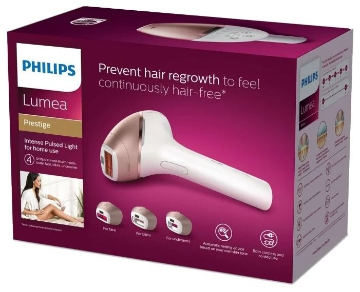 Фотоэпилятор Philips BRI956 Lumea Prestige