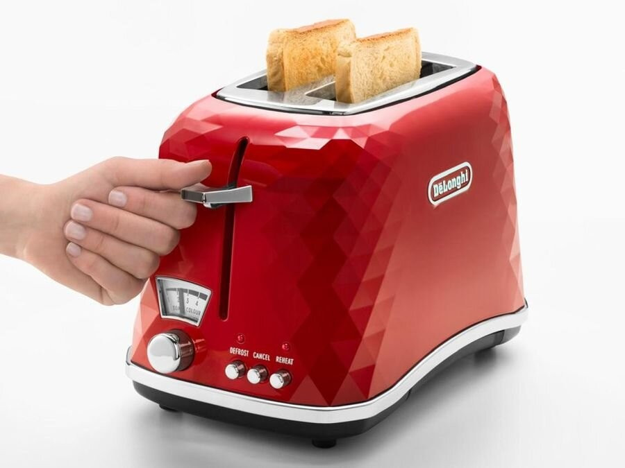 Тостер DeLonghi CTJ 2103.R красный