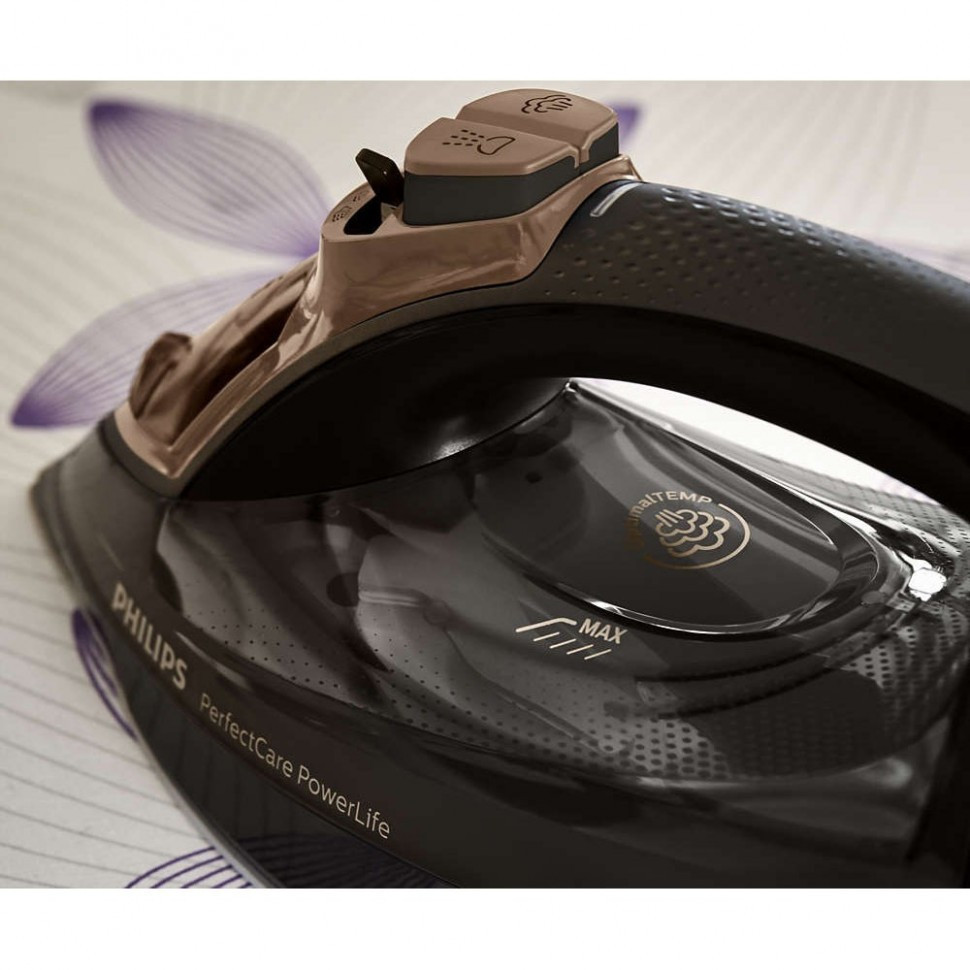 Утюг Philips GC3929/64 PerfectCare черный/коричневый