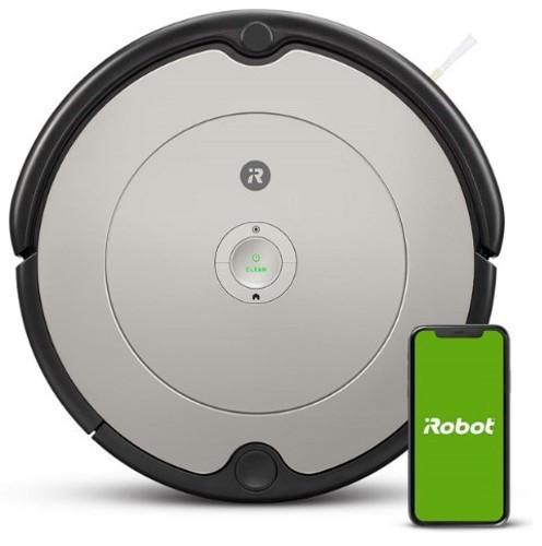 Робот-пылесос iRobot Roomba 698, серебристый/черный