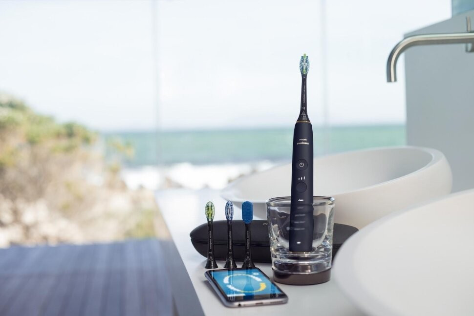 Звуковая зубная щетка Philips Sonicare DiamondClean Smart HX9954/57, синий