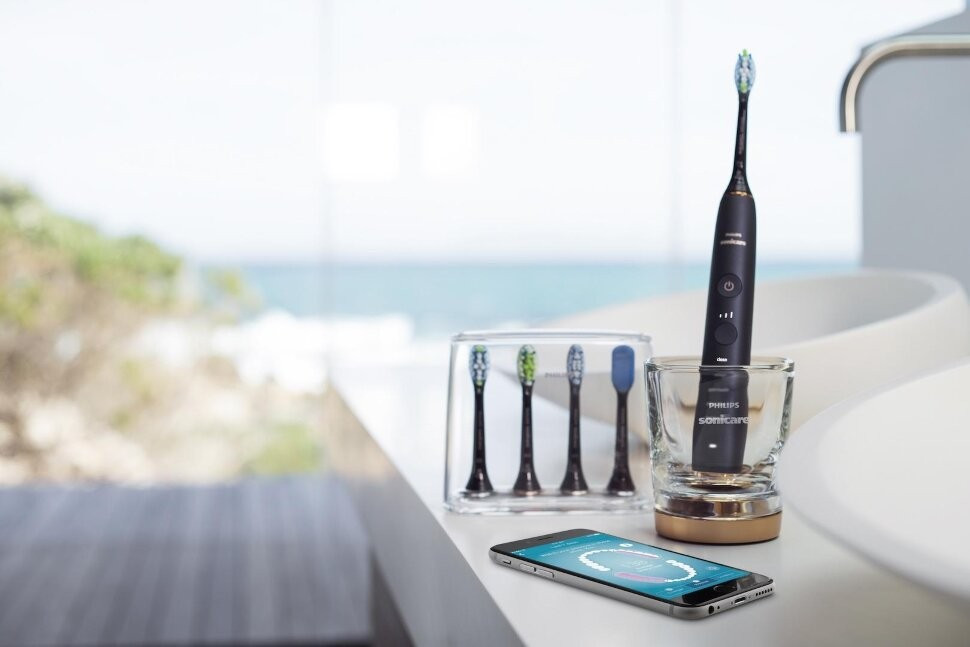 Звуковая зубная щетка Philips Sonicare DiamondClean Smart HX9954/57, синий