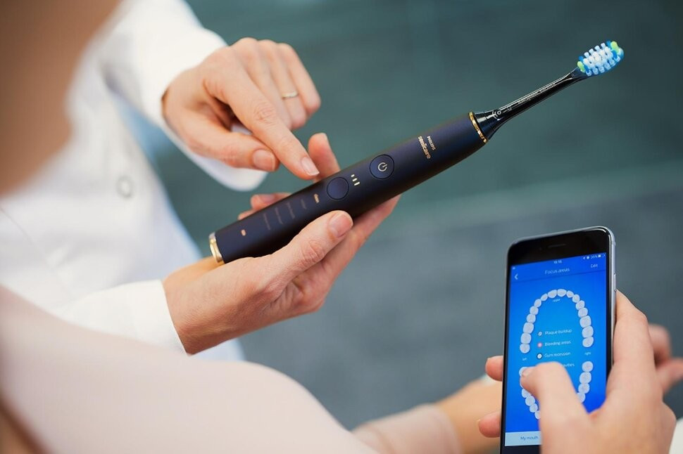 Звуковая зубная щетка Philips Sonicare DiamondClean Smart HX9954/57, синий