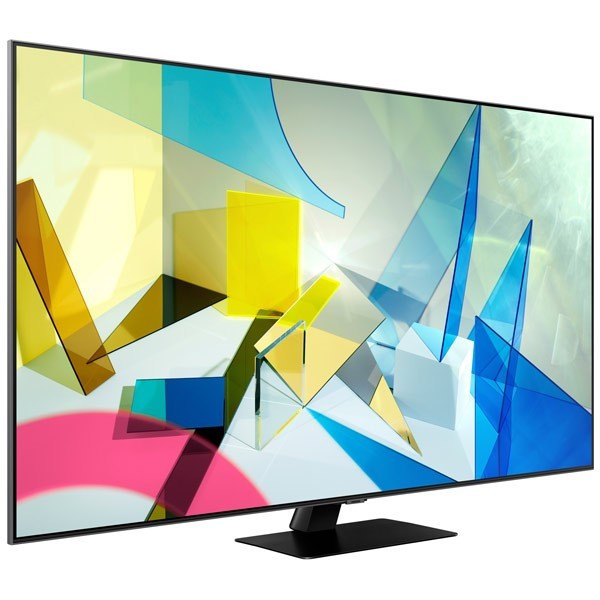 Телевизор QLED Samsung QE50Q87TAU 50" (2020), черненое серебро