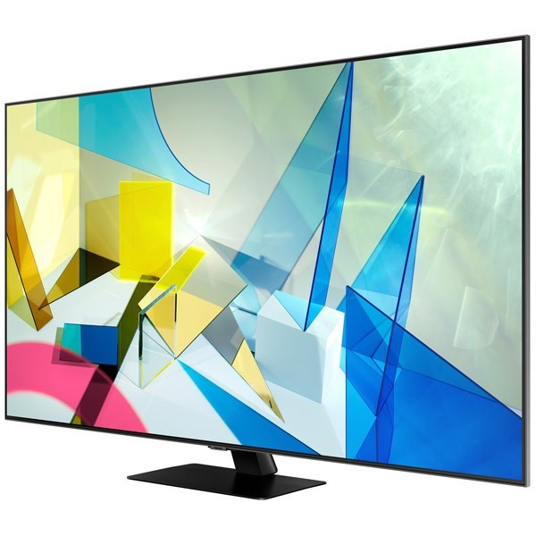 Телевизор QLED Samsung QE50Q87TAU 50" (2020), черненое серебро