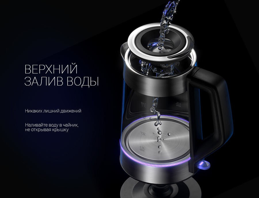 Чайник Polaris PWK 1702CGL, silver