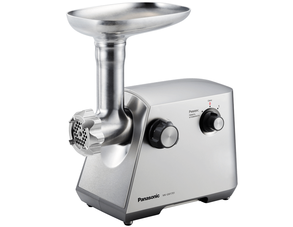 Мясорубка Panasonic MK-GM1701STQ, серебристый