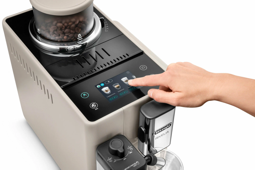 Кофемашина DeLonghi "EXAM440.55" BG , капучино, сенсорное управление, 9.7 кг