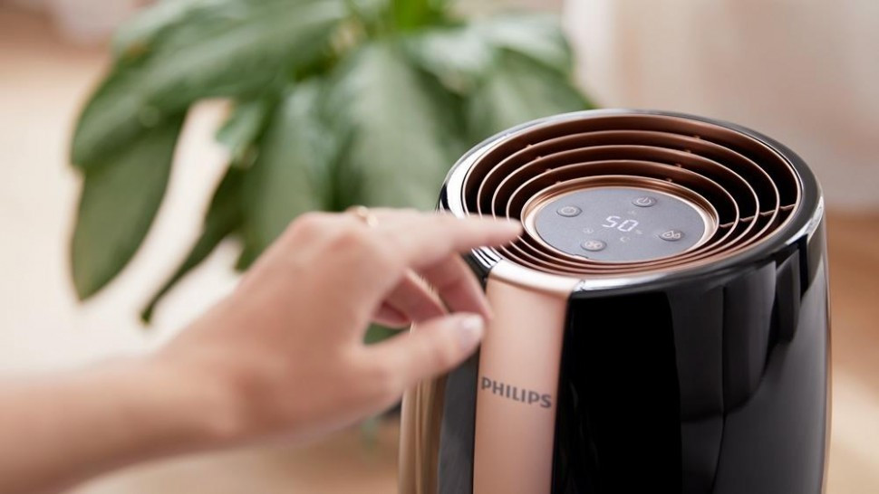 Увлажнитель воздуха Philips HU2718/10, черный медь