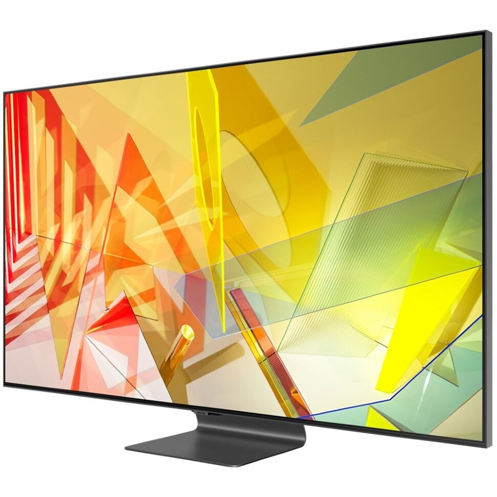 Телевизор QLED Samsung QE55Q90TAU 55" (2020), черный титан