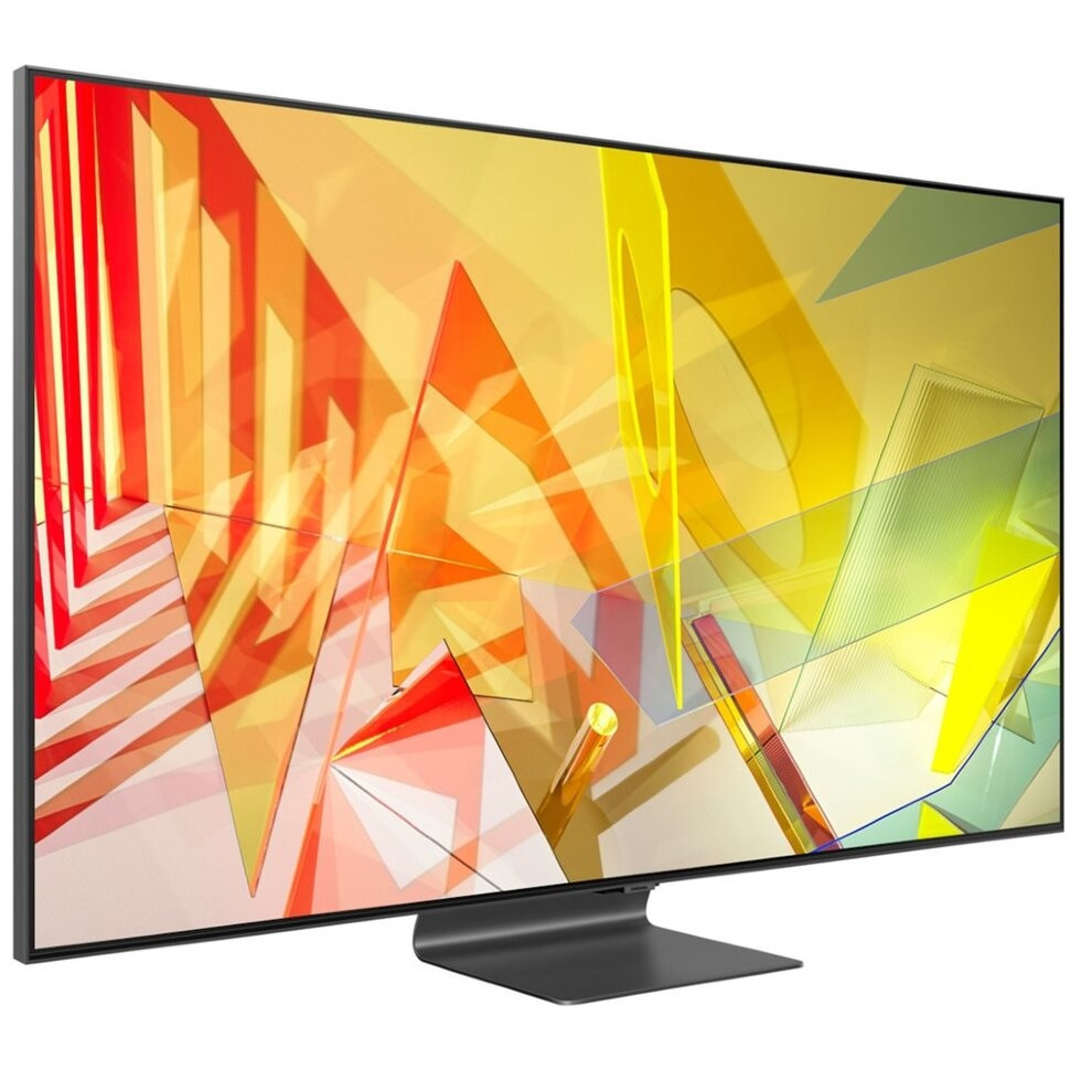 Телевизор QLED Samsung QE55Q90TAU 55" (2020), черный титан