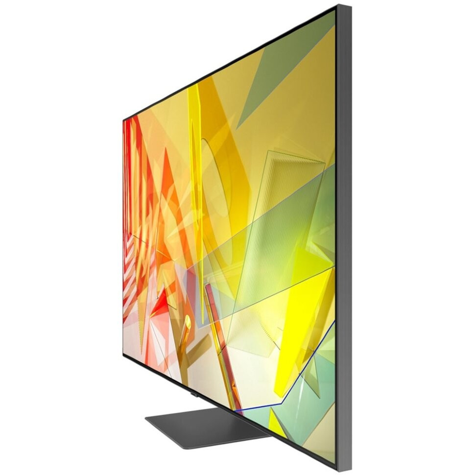 Телевизор QLED Samsung QE55Q90TAU 55" (2020), черный титан