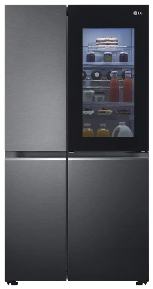 Холодильник LG GC-Q257CBFC, темный графит