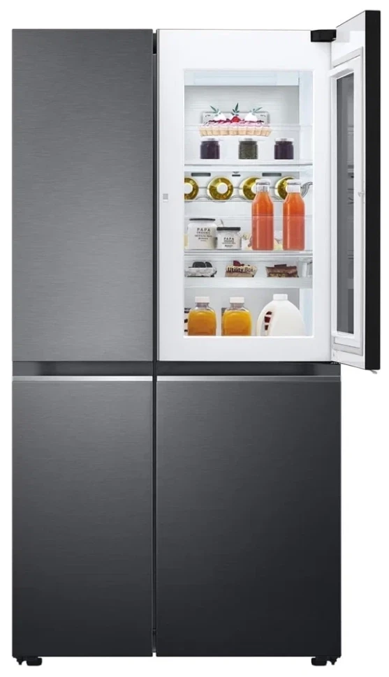 Холодильник LG GC-Q257CBFC, темный графит
