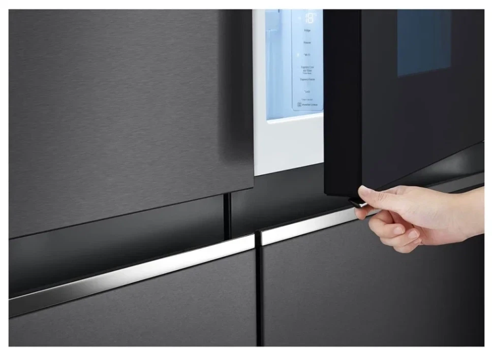Холодильник LG GC-Q257CBFC, темный графит