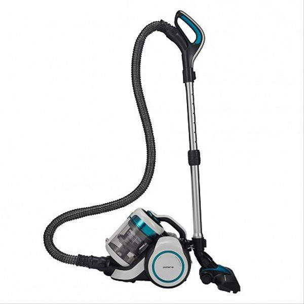 Пылесос Polaris PVC 1834 Silent, серый/голубой