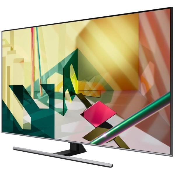 Телевизор QLED Samsung QE65Q77TAU 65" (2020), матовое серебро