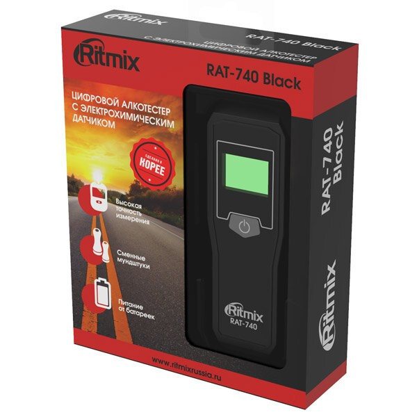 Алкотестер Ritmix RAT-740