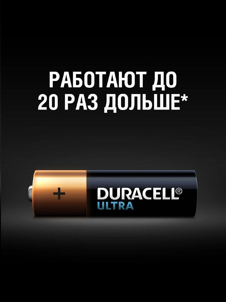 Батарейка Duracell Ultra AA/LR6 4 шт
