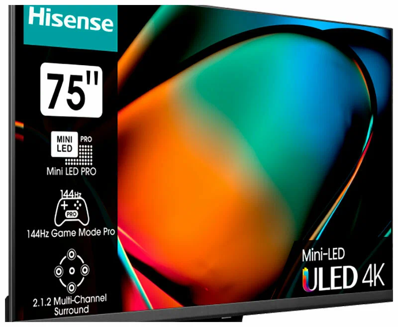 Телевизор HISENSE 75U8KQ