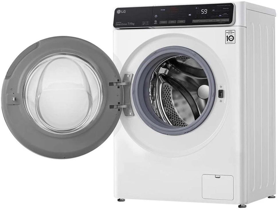 Стиральные машины с сушкой LG F2T5HG0W