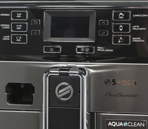 Кофемашина Saeco HD 8928 PicoBaristo, нержавеющая сталь